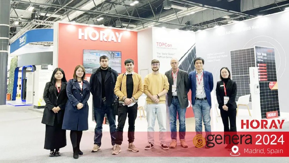 HoRay Solar Embarks on Global Expansion at Genera2024