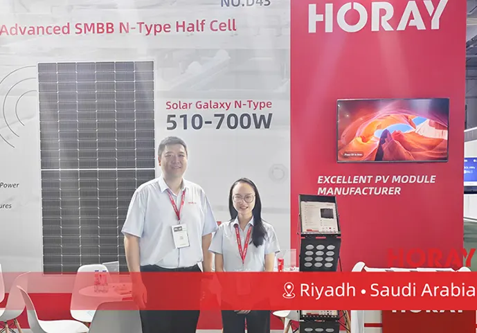 Horay Solar Shines at Solar & Storage Live KSA 2024: Driving Innovation in the Middle East