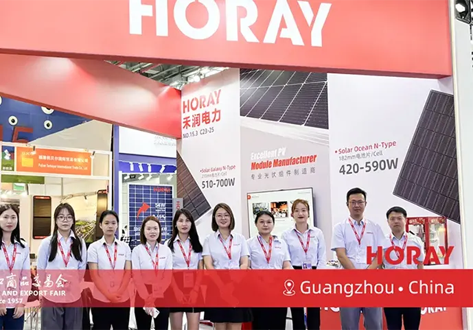 Horay Solar Makes a Splash at the 136th Canton Fair, Setting the Stage for the Future of Solar Energy