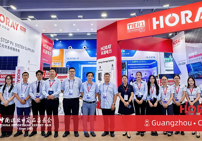 HORAY Solar Showcases Innovative Energy Solutions at the 138th Canton Fair