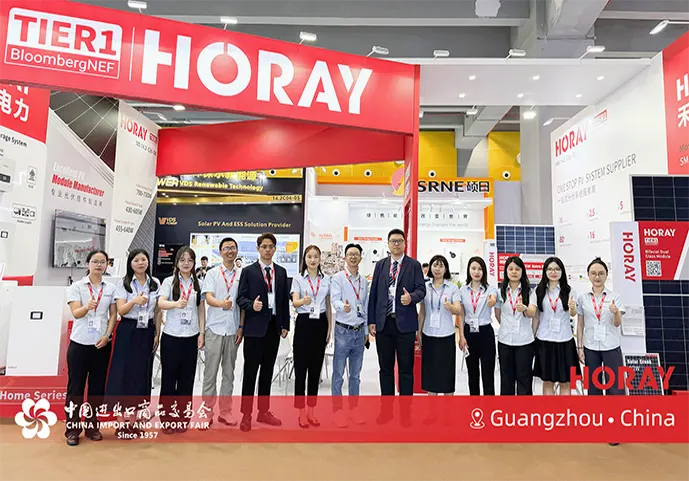 Horay Solar Demonstrates Integrated PV and Storage Capabilities at the 139th Canton Fair